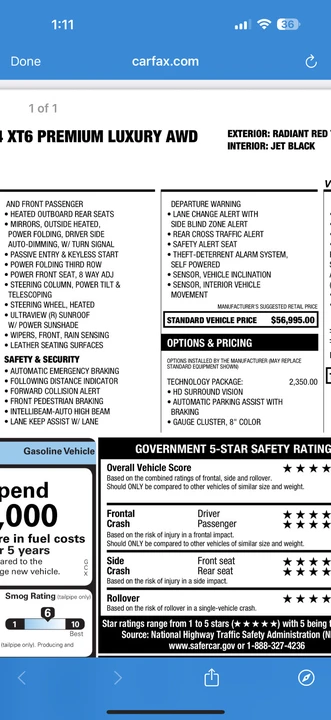 2024 Cadillac XT6 - Image 11 of 13