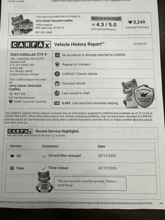 2024 Cadillac CT4-V - Image 5 of 20