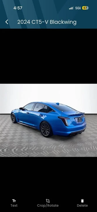 2024 Cadillac CT5-V Blackwing - Image 2 of 5