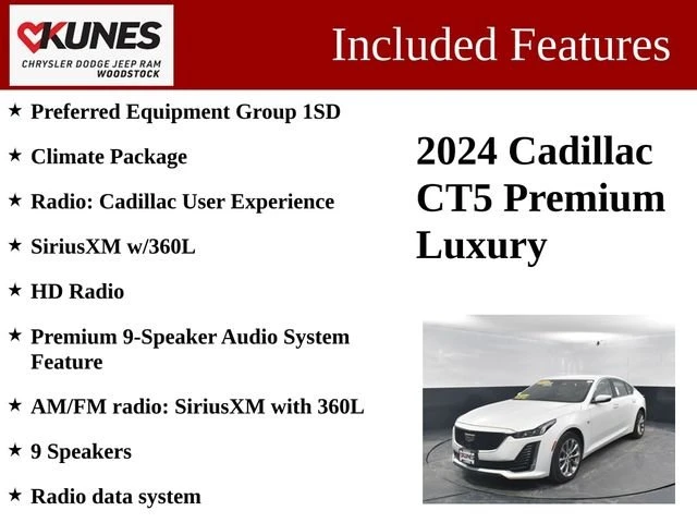 2024 Cadillac CT5 - Image 2 of 20