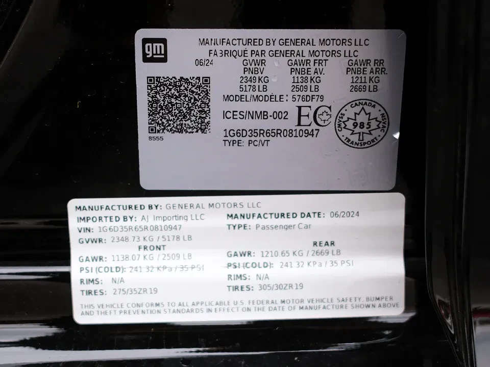 2024 Cadillac CT5-V Blackwing - Image 16 of 16