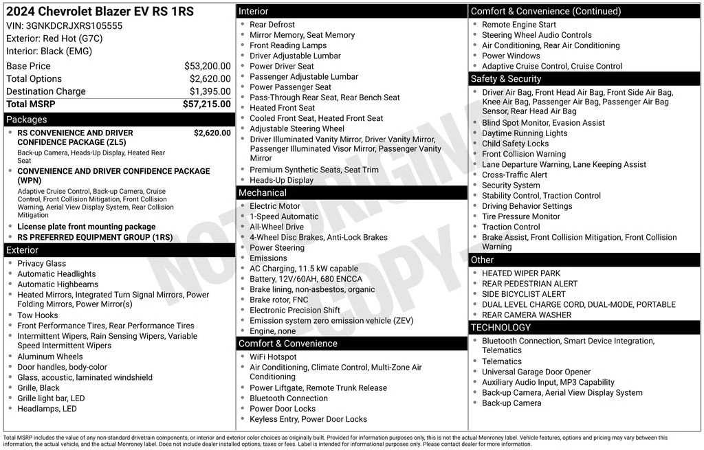 2024 Chevrolet Blazer - Image 4 of 21