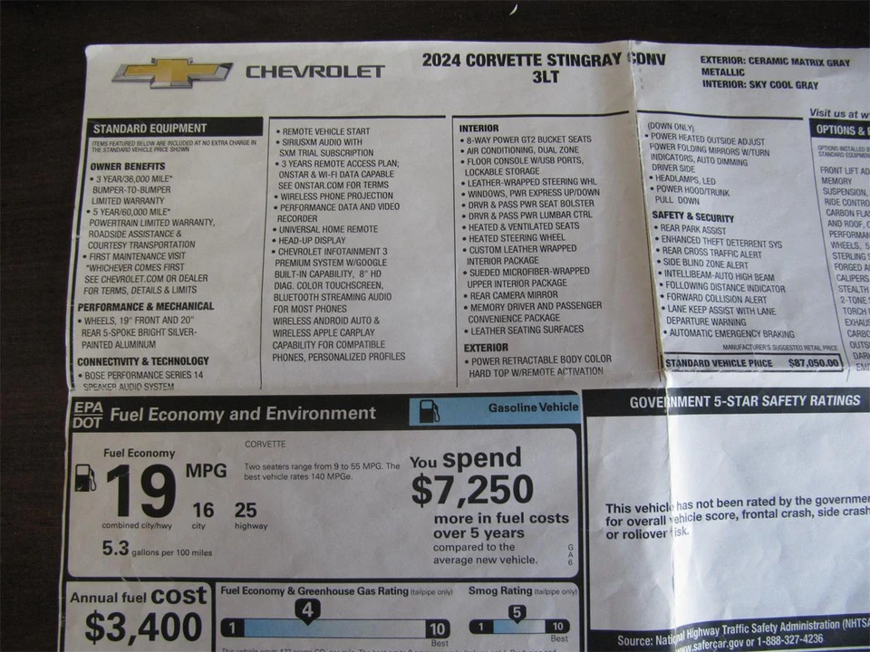 2024 Chevrolet Corvette C8 - Image 22 of 26