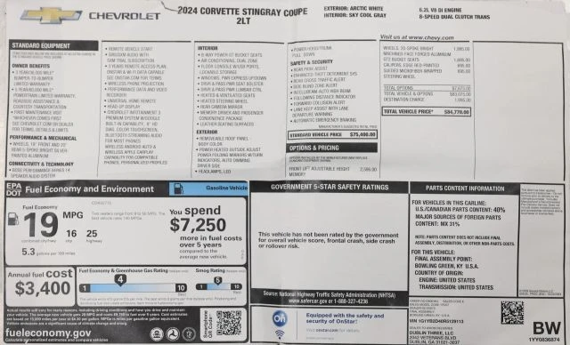 2024 Chevrolet Corvette C8 - Image 6 of 31