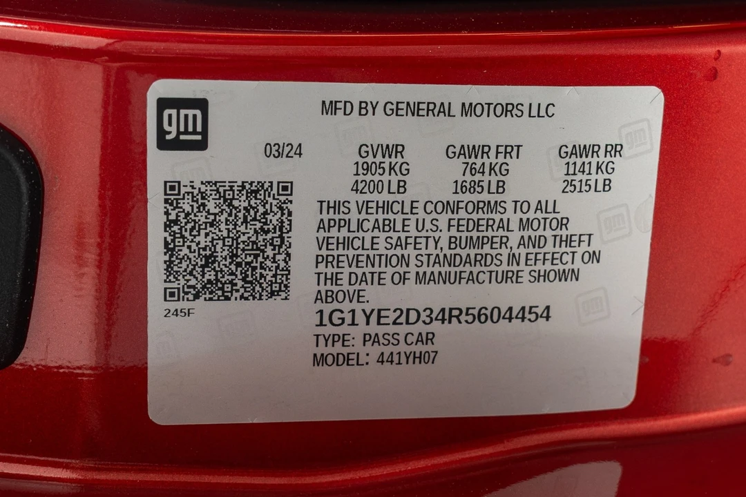 2024 Chevrolet Corvette C8 Z06 - Image 20 of 21