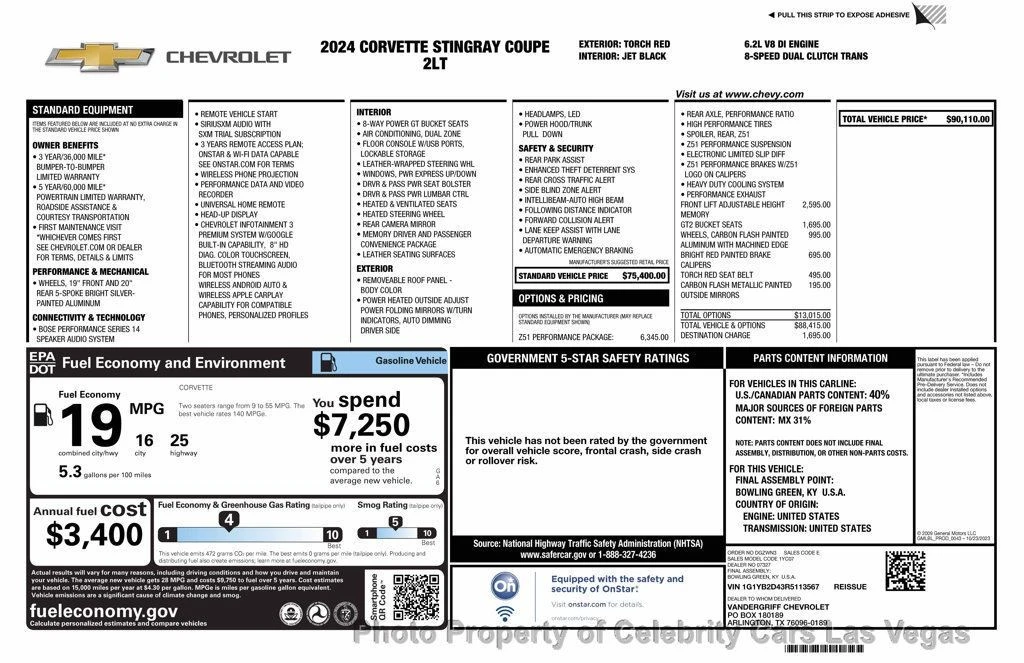 2024 Chevrolet Corvette C8 - Image 10 of 12