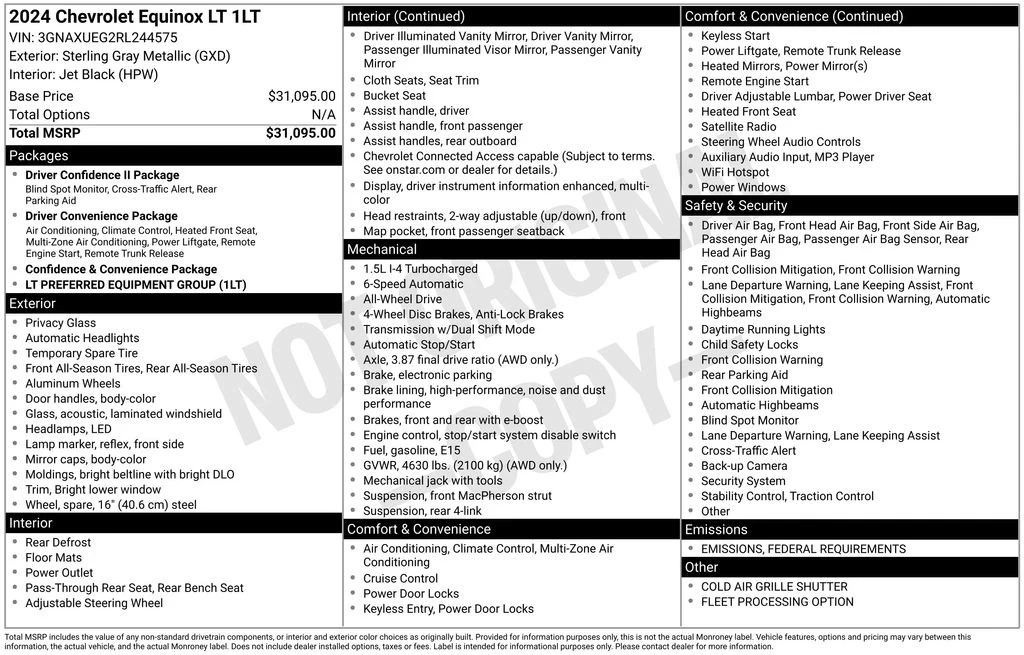 2024 Chevrolet Equinox - Image 8 of 12