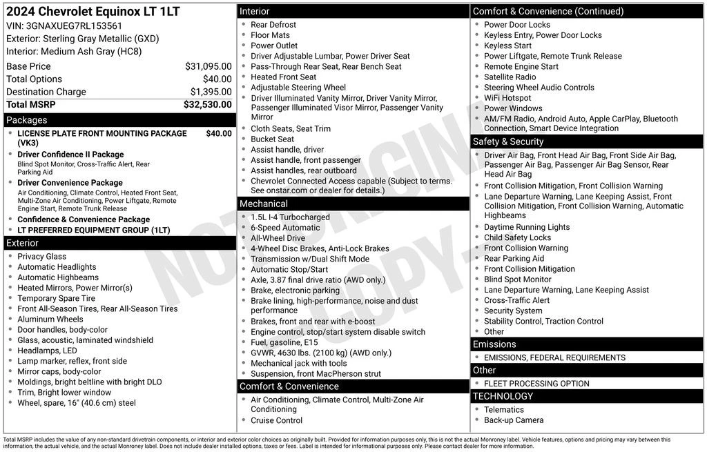 2024 Chevrolet Equinox - Image 4 of 12