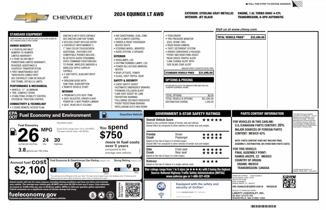 2024 Chevrolet Equinox - Image 4 of 12
