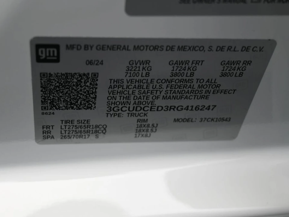 2024 Chevrolet Silverado 4th Gen - Image 9 of 12