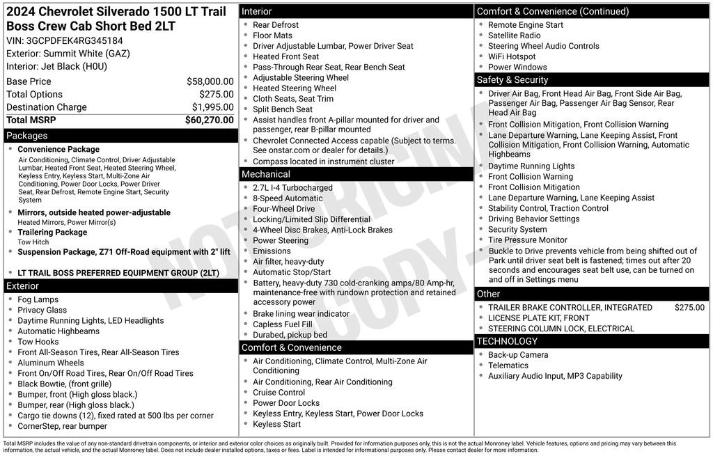 2024 Chevrolet Silverado 4th Gen - Image 4 of 12