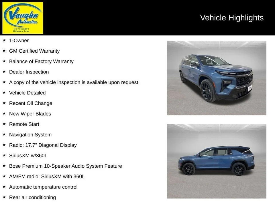 2024 Chevrolet Traverse - Image 2 of 21