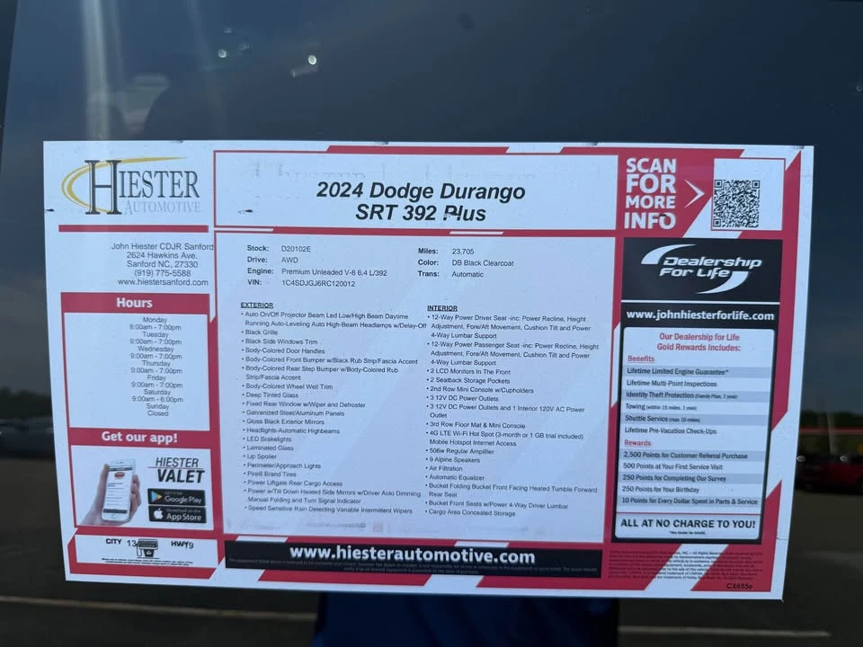 2024 Dodge Durango 3rd Gen - Image 18 of 18