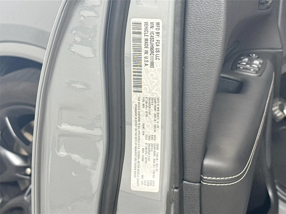 2024 Dodge Durango SRT Hellcat 3rd Gen - Image 30 of 31