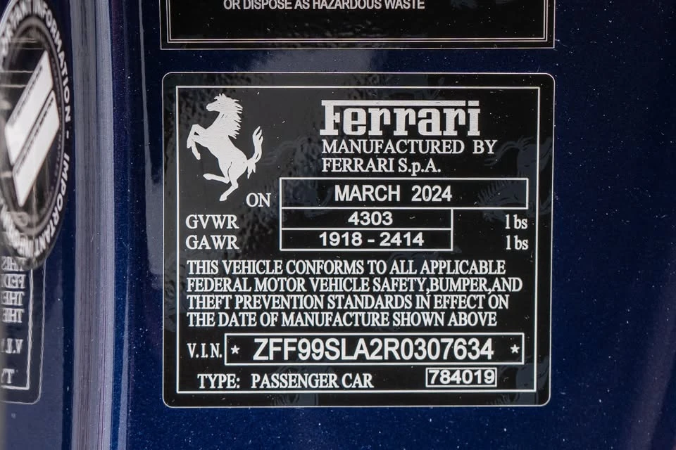 2024 Ferrari 296 GTB - Image 19 of 19
