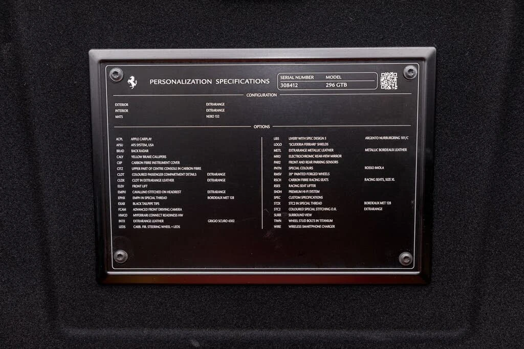 2024 Ferrari 296 GTB - Image 11 of 31