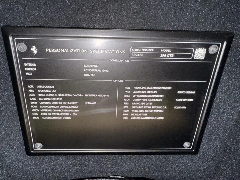 2024 Ferrari 296 GTB - Image 20 of 31