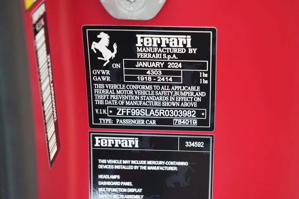 2024 Ferrari 296 GTB - Image 22 of 22