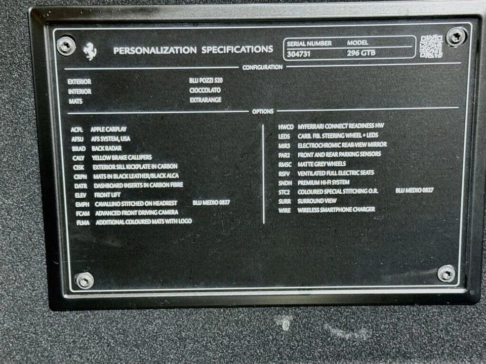 2024 Ferrari 296 GTB - Image 22 of 25