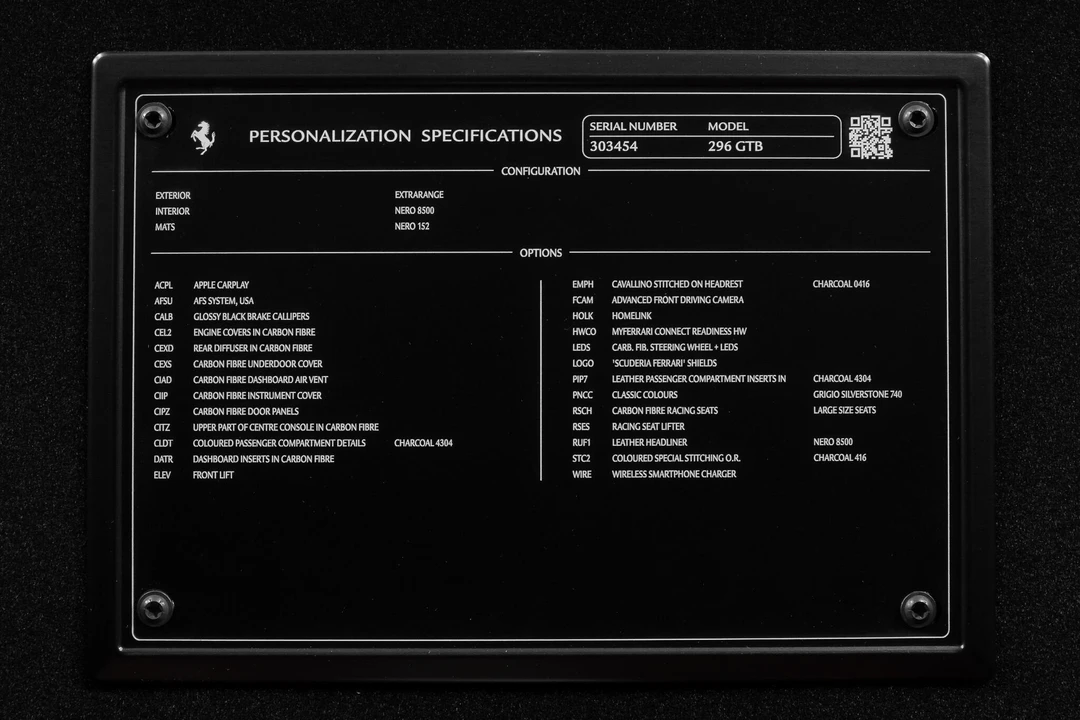 2024 Ferrari 296 GTB - Image 22 of 31