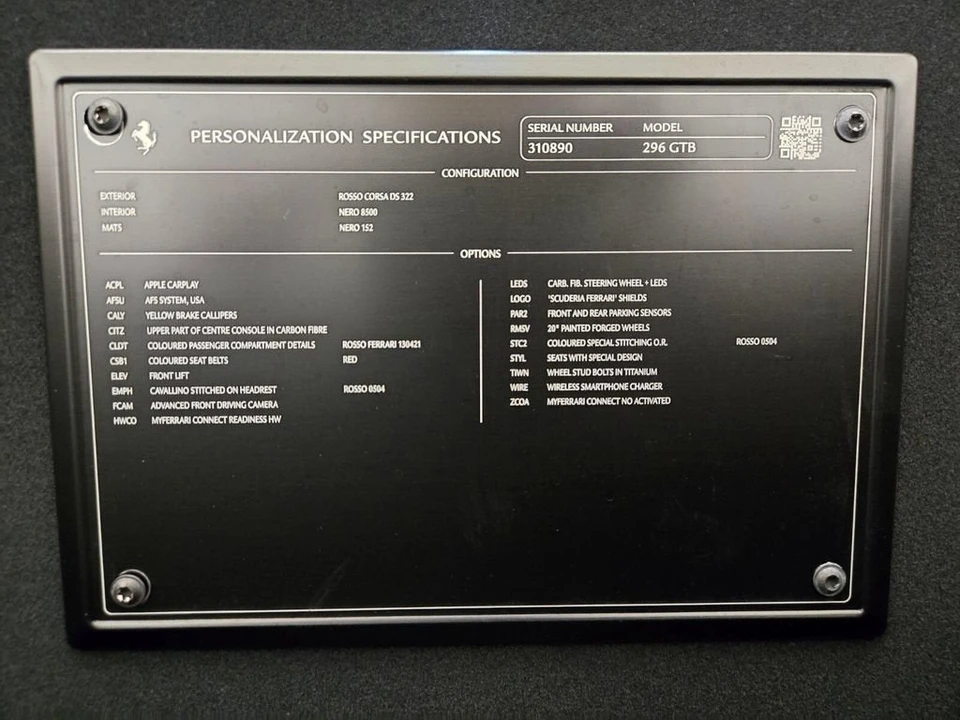 2024 Ferrari 296 GTB - Image 27 of 31