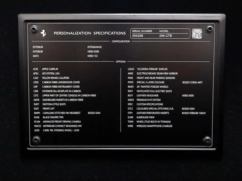 2024 Ferrari 296 GTB - Image 14 of 31