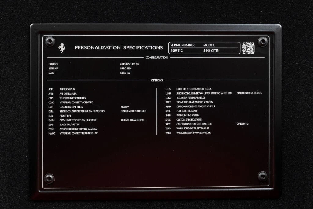2024 Ferrari 296 - Image 24 of 31