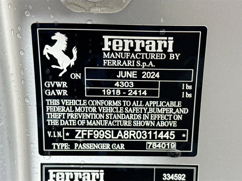 2024 Ferrari 296 GTB - Image 27 of 29