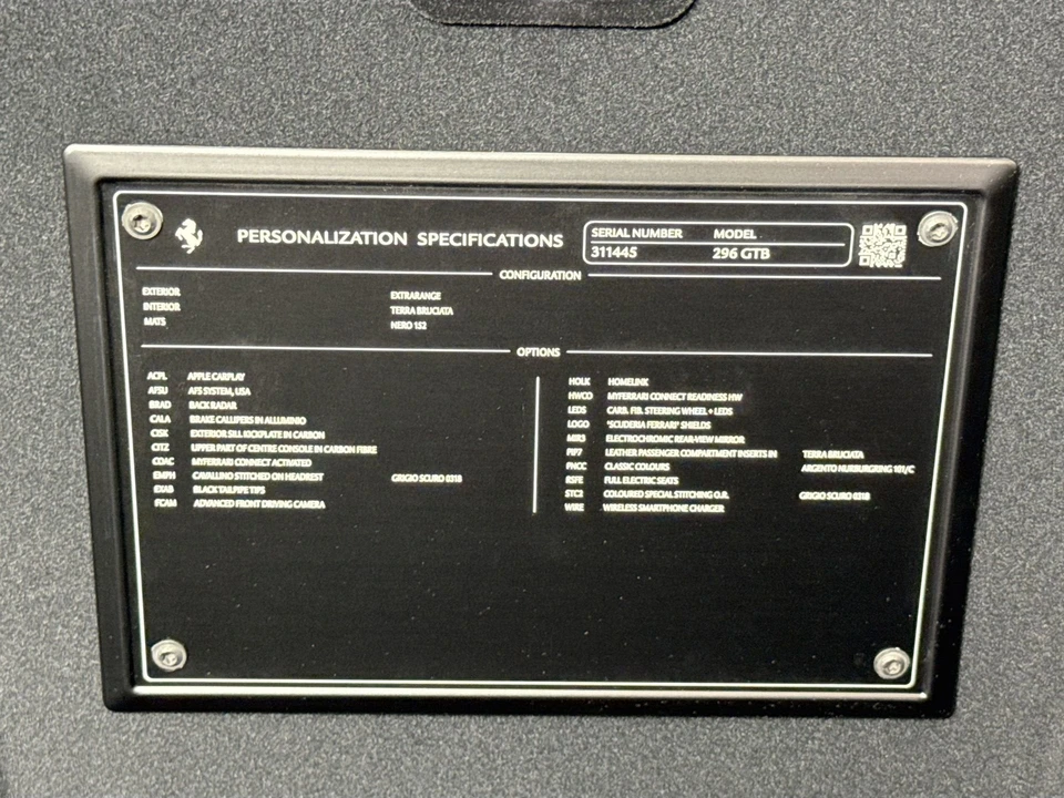 2024 Ferrari 296 GTB - Image 28 of 29