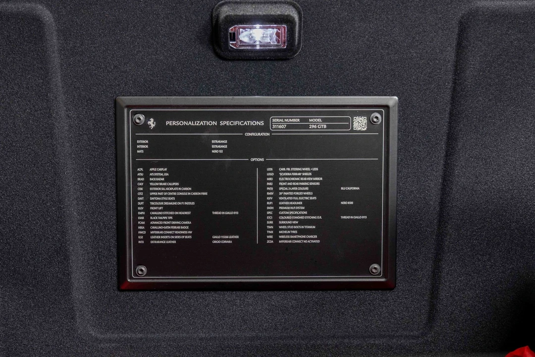 2024 Ferrari 296 GTB - Image 17 of 21