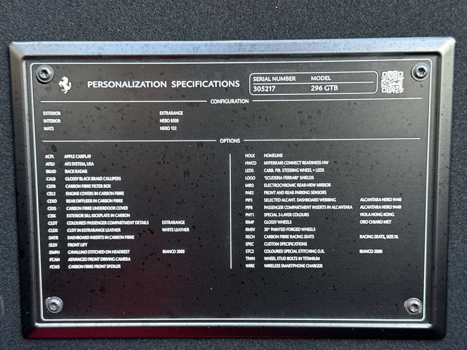 2024 Ferrari 296 GTB - Image 25 of 31