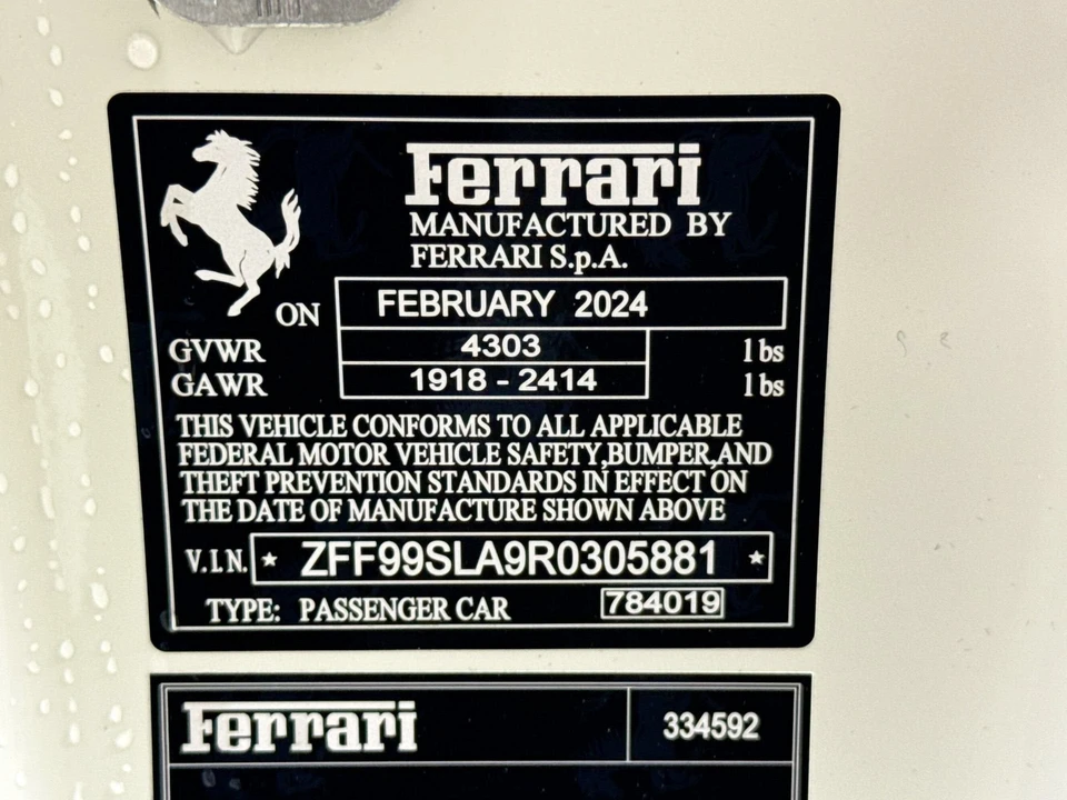 2024 Ferrari 296 GTB - Image 27 of 28