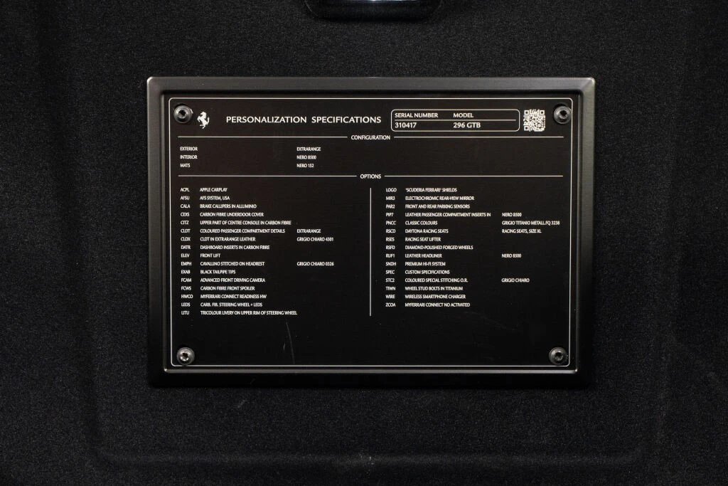 2024 Ferrari 296 GTB - Image 21 of 31