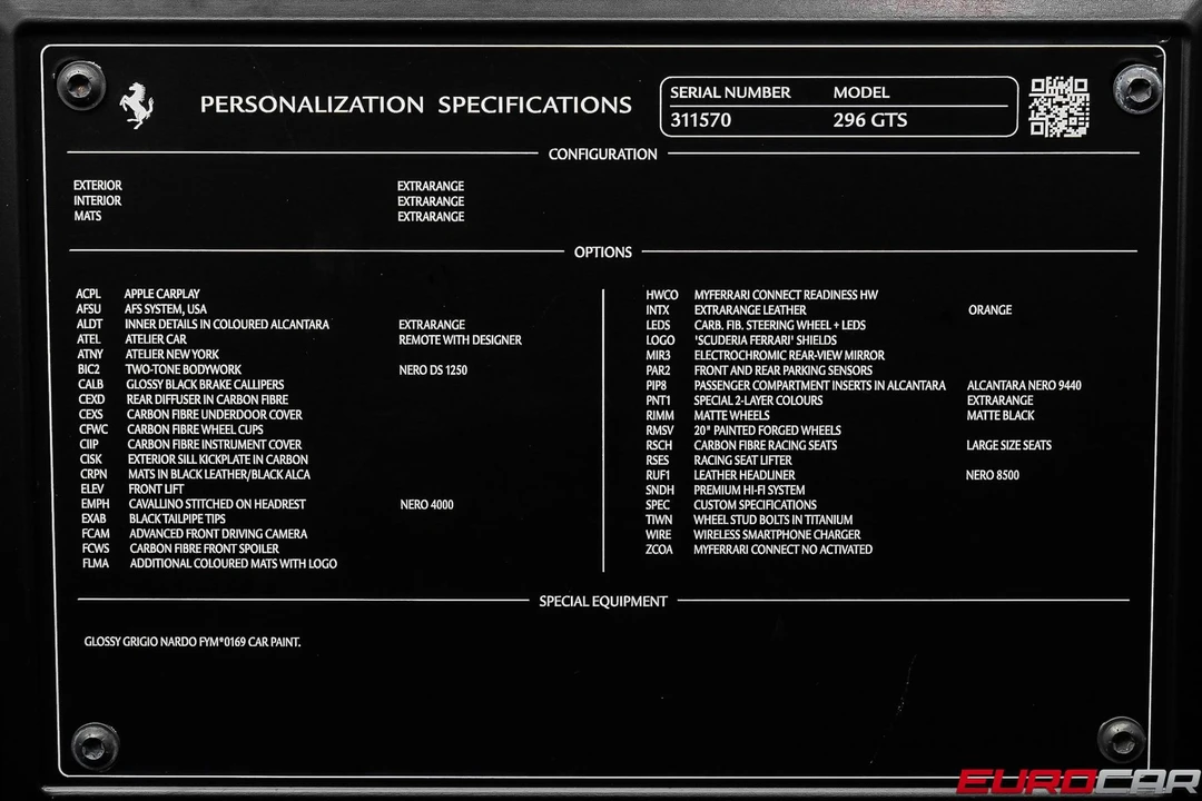 2024 Ferrari 296 GTS - Image 13 of 31