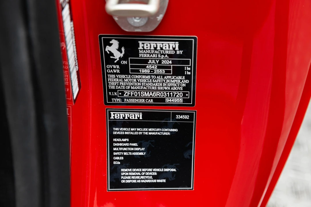 2024 Ferrari 296 GTS - Image 20 of 31