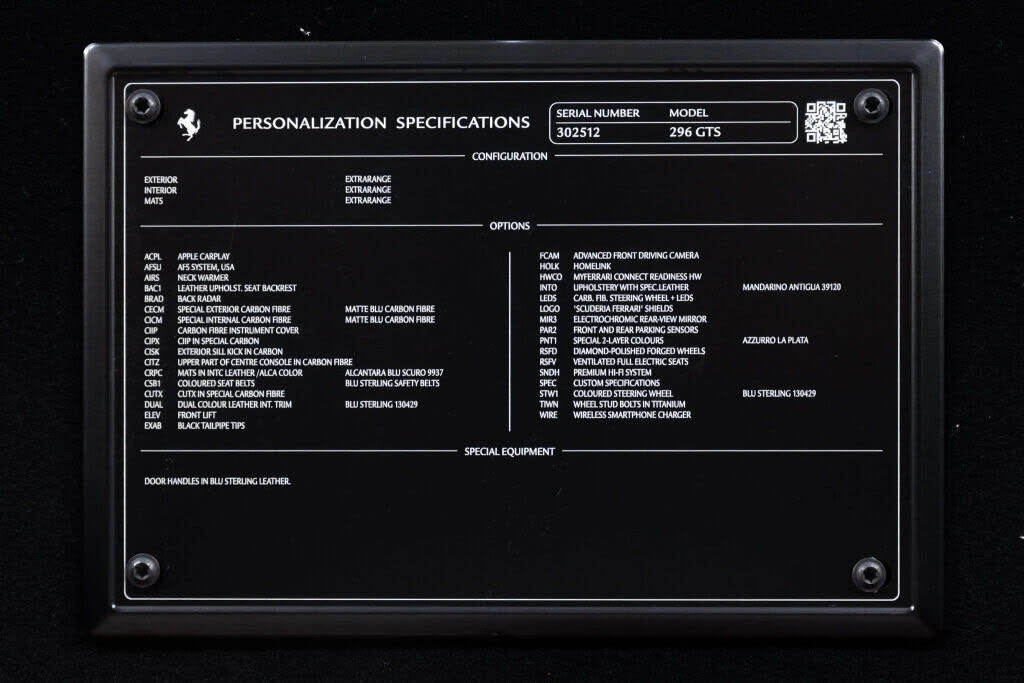 2024 Ferrari 296 GTS - Image 24 of 31