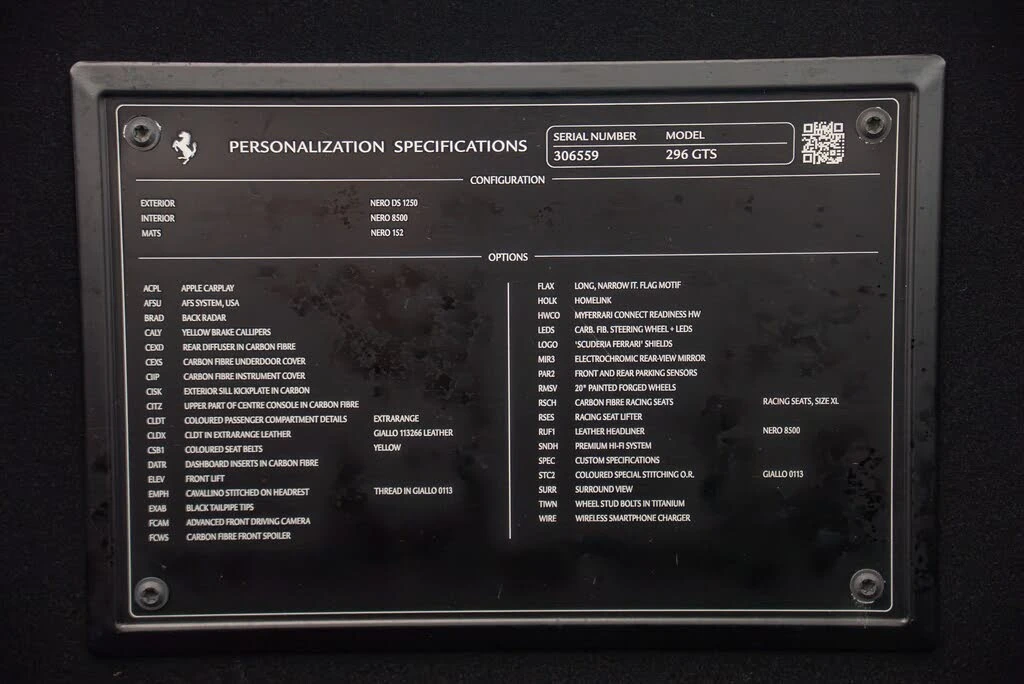 2024 Ferrari 296 GTS - Image 19 of 23