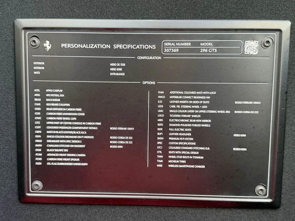 2024 Ferrari 296 GTS - Image 26 of 31