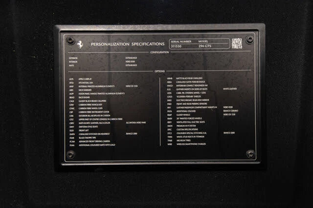 2024 Ferrari 296 GTS - Image 20 of 20
