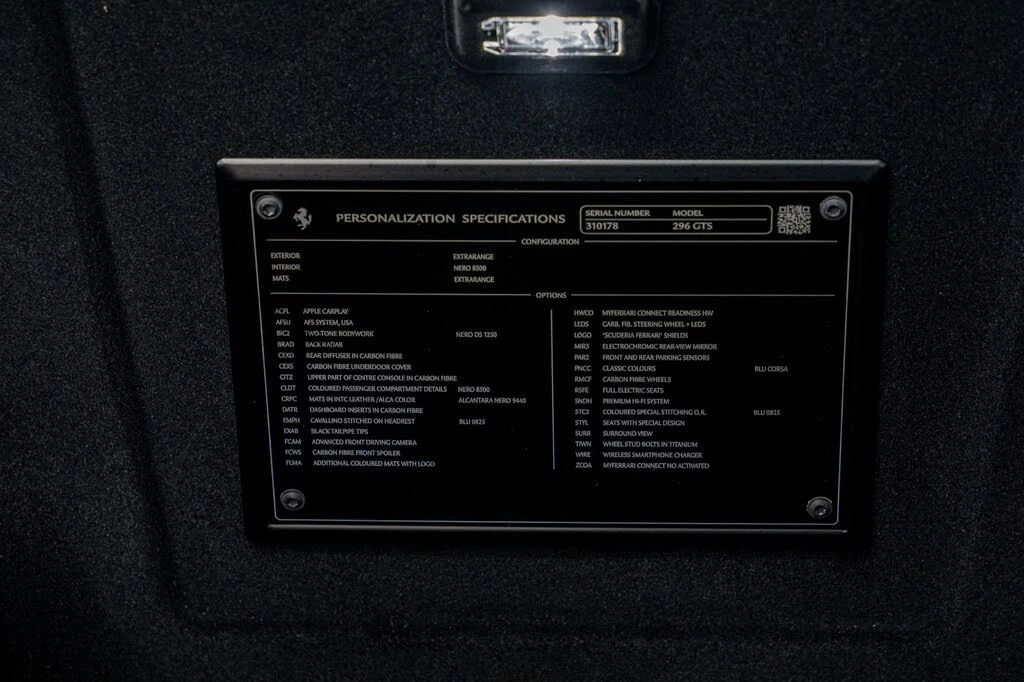 2024 Ferrari 296 GTS - Image 22 of 31