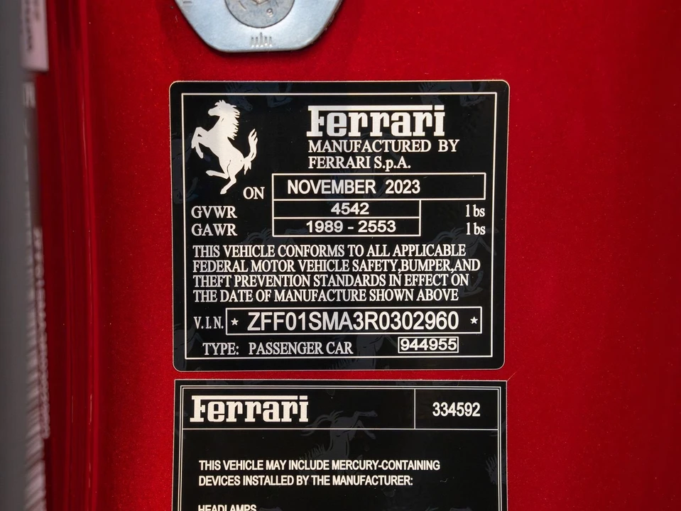 2024 Ferrari 296 GTS - Image 26 of 31