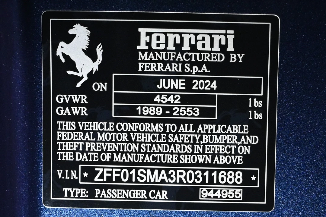 2024 Ferrari 296 GTS - Image 31 of 31