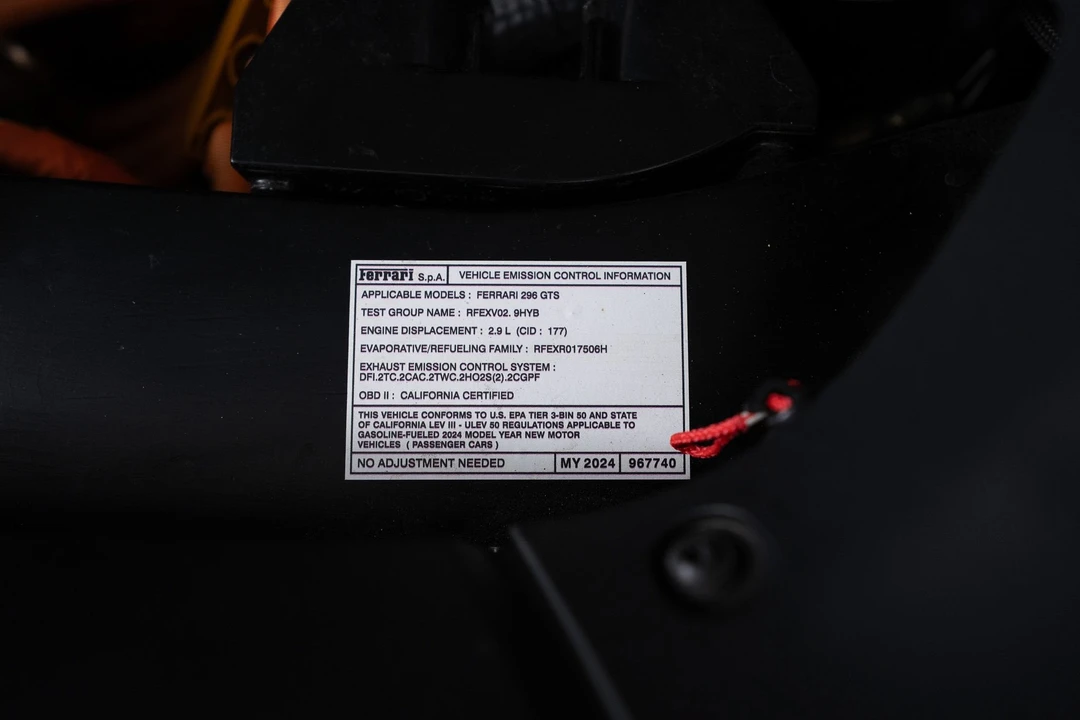 2024 Ferrari 296 GTS - Image 23 of 31