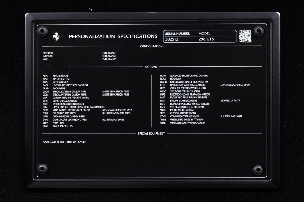 2024 Ferrari 296 GTS - Image 24 of 31