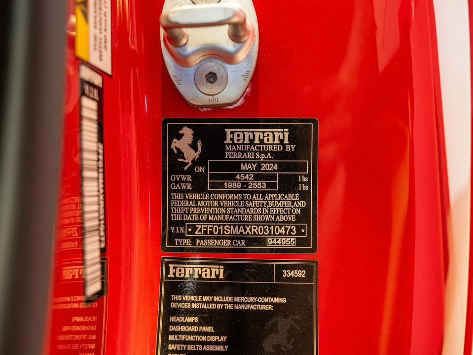 2024 Ferrari 296 GTS - Image 25 of 31