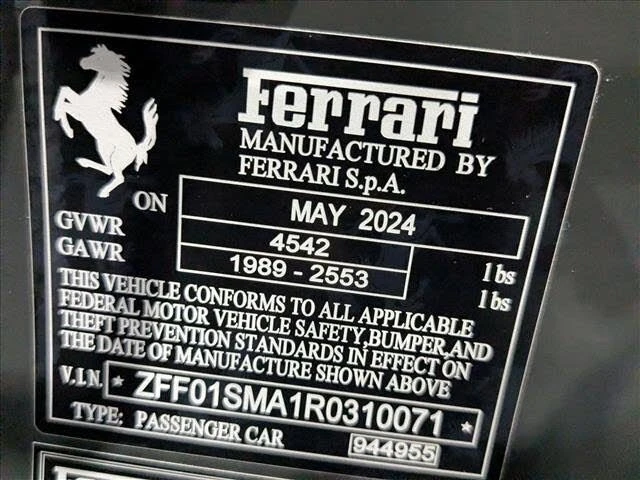 2024 Ferrari 296 GTS - Image 20 of 20