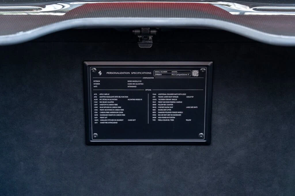 2024 Ferrari 812 Competizione A - Image 24 of 31