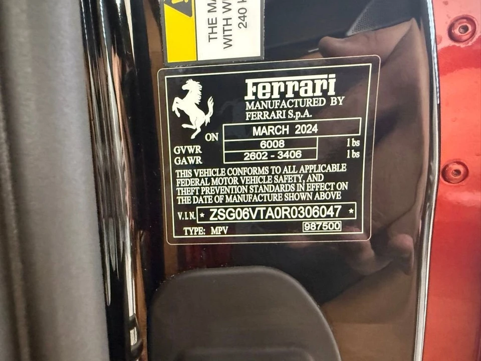 2024 Ferrari Purosangue - Image 29 of 30