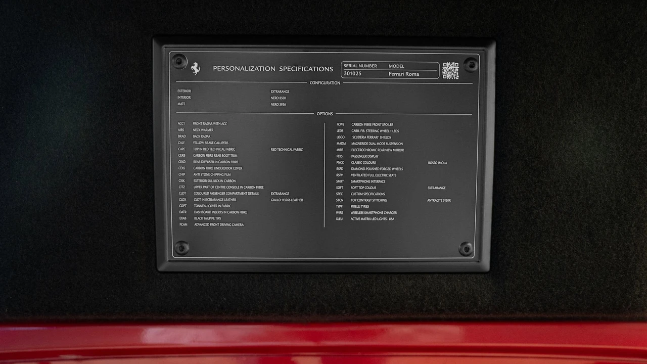 2024 Ferrari Roma Spider - Image 25 of 27