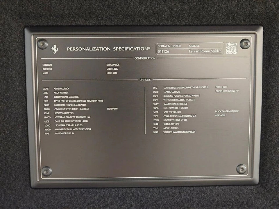 2024 Ferrari Roma Spider - Image 22 of 31